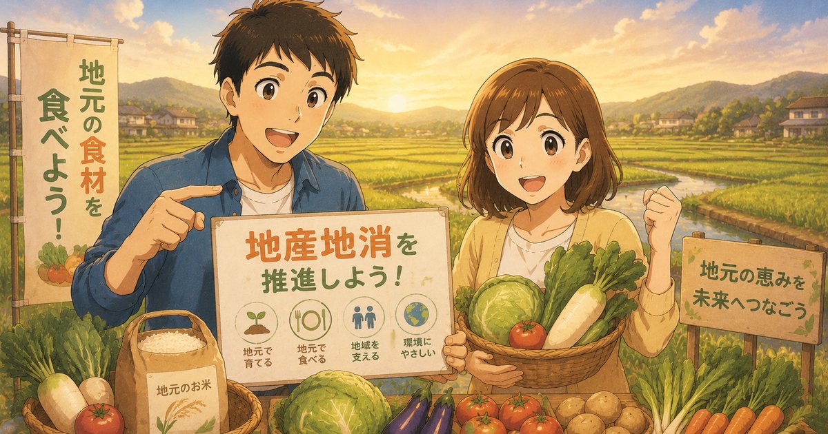 地産地消,環境に良い