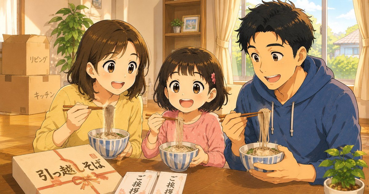 引っ越しそば,なぜ