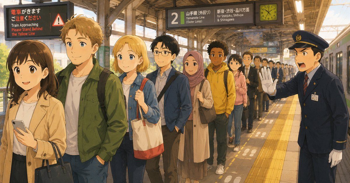 日本人,行列,なぜ