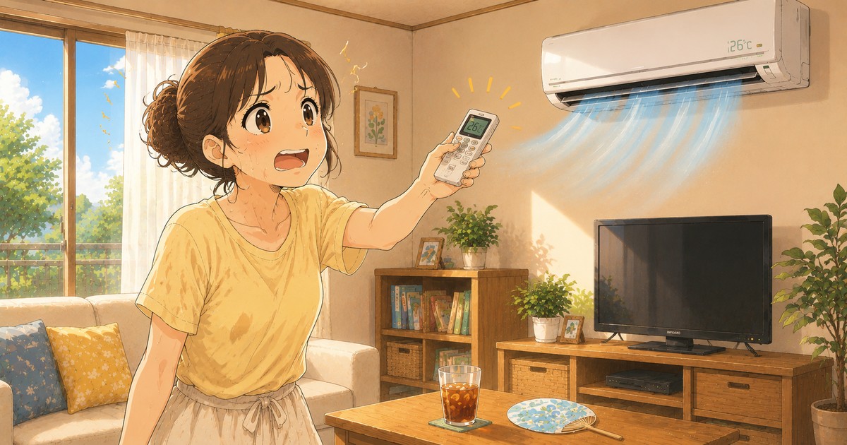 エアコン,つけっぱなし