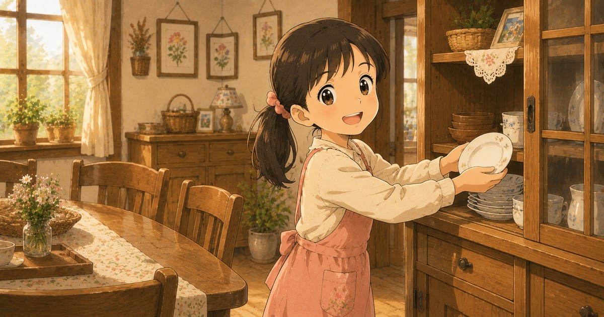 子ども,お手伝い