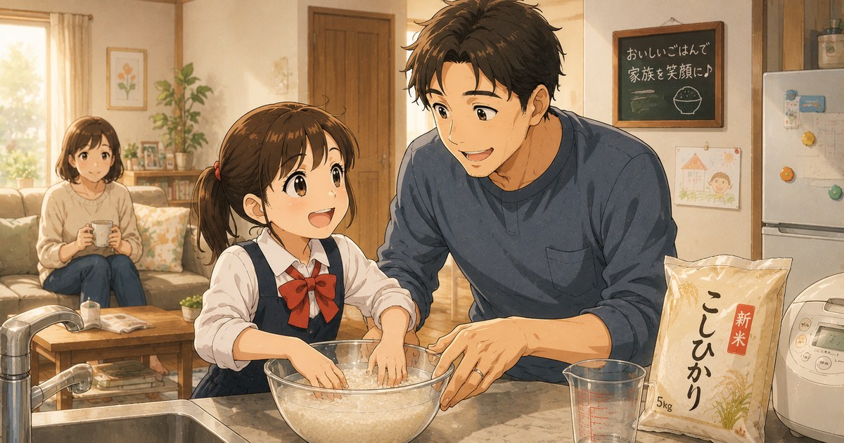 お米,なぜ洗う